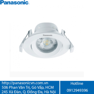 Downlight Âm Trần Chỉnh Góc Panasonic 7w NNNC7630288