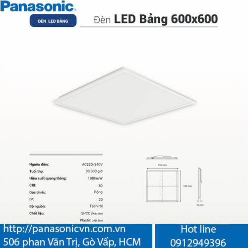 Đèn Led Panel Panasonic