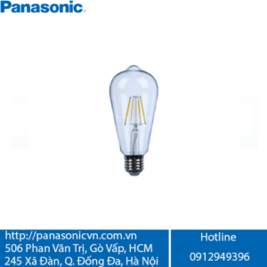 Bóng Led Filament Edison Panasonic ST64 7W LDSCH07LG1AC