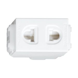 Hạt Ổ Cắm 2 Chấu Panasonic Halumie WEV1081‑7SW