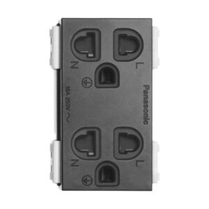 Ổ Cắm Đôi 3 Chấu Panasonic Gen X WEG15829B‑G