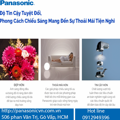 Ưu Điểm Đèn Led Panasonic Lighting