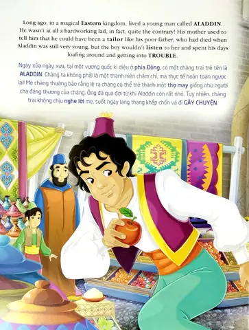 Aladdin Và Cây Đèn Thần Tiếng Việt