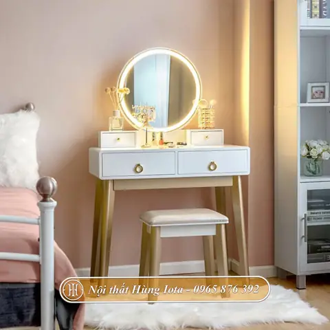 Bàn Trang Điểm Đèn Led Giá Rẻ