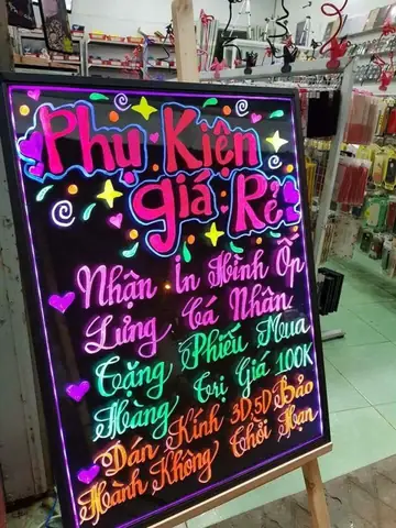 Bảng Đèn Led Viết Tay Tphcm