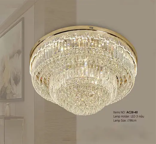 Bảng Giá Đèn Chùm Pha Lê
