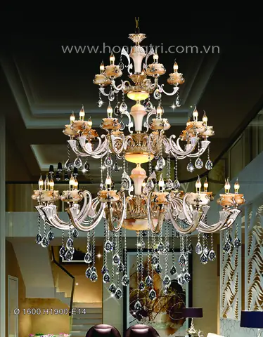 Bảng Giá Đèn Chùm Pha Lê