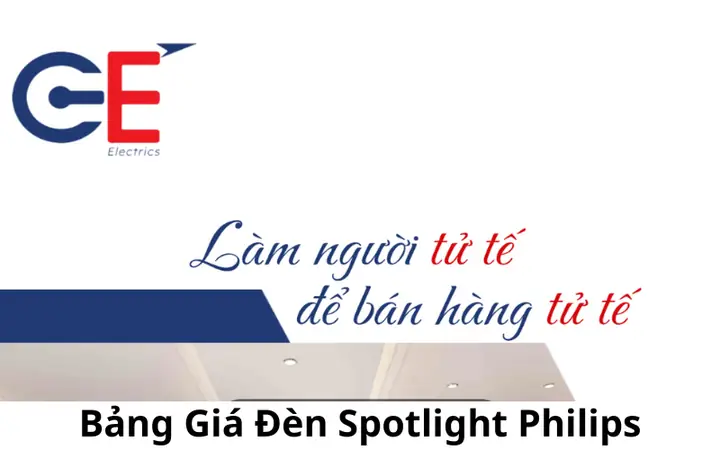 Bảng Giá Đèn Led Âm Trần Philips