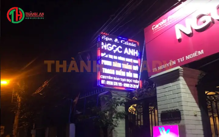Bảng Hiệu Đèn Led Spa