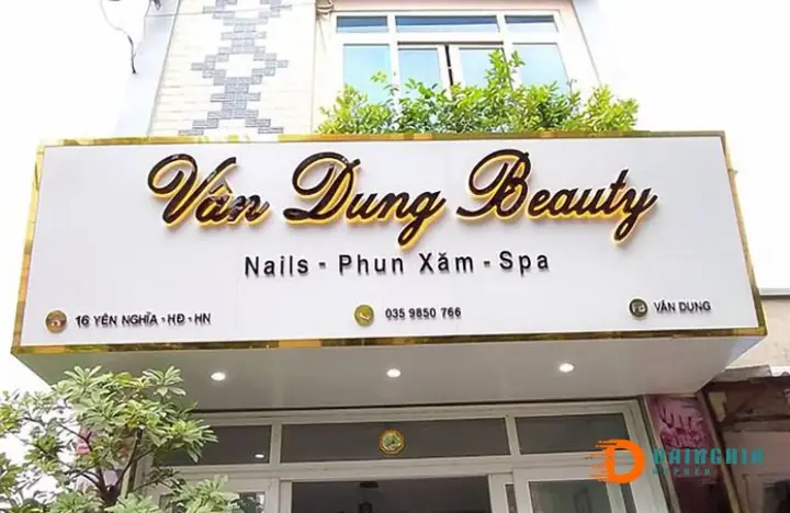 Bảng Hiệu Hộp Đèn Spa