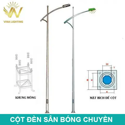 Báo Giá Cột Đèn Sân Bóng