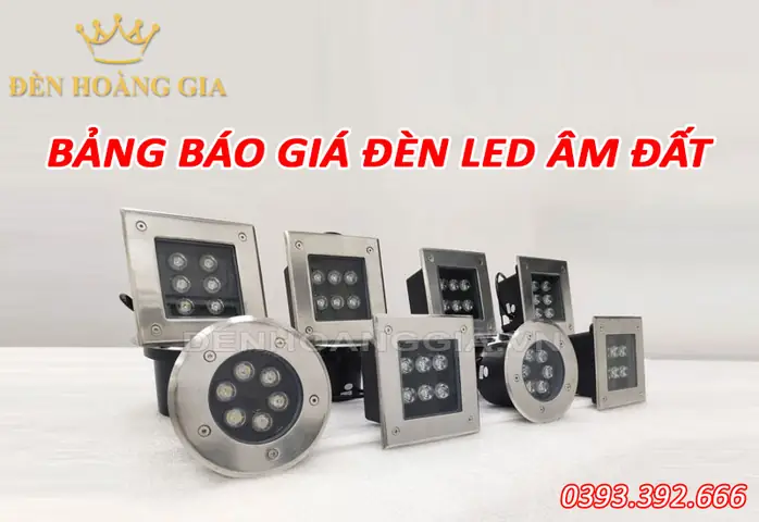 Báo Giá Đèn Âm Đất