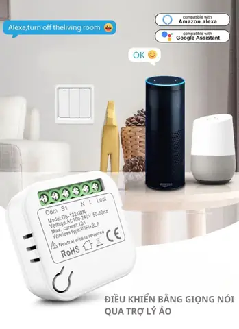 Bật Tắt Đèn Bằng Google Assistant