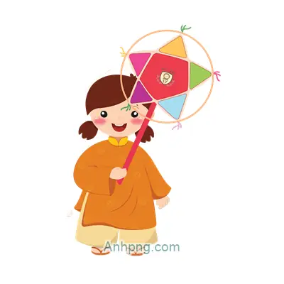 Bé Cầm Đèn Trung Thu
