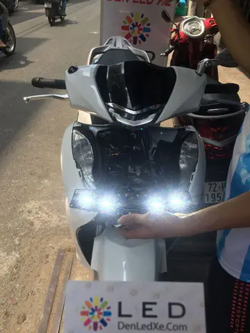 Bộ Tăng Sáng Đèn Pha Xe Gắn Máy