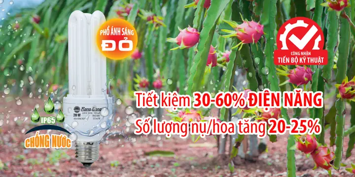 Bóng Đèn Compact Dùng Cho Cây Trồng