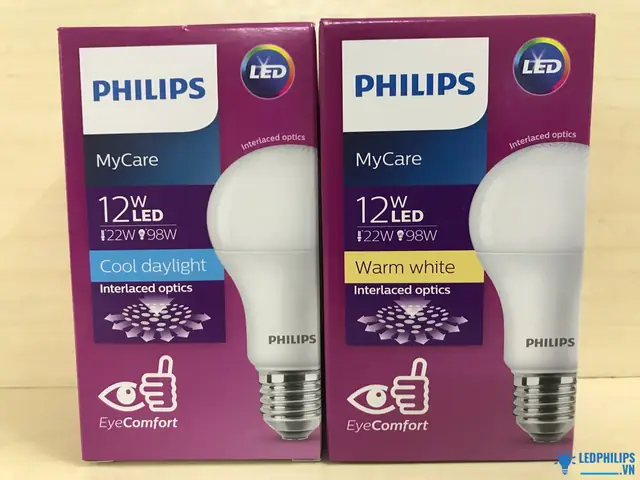 Bóng Đèn Led Bulb Philips 12w