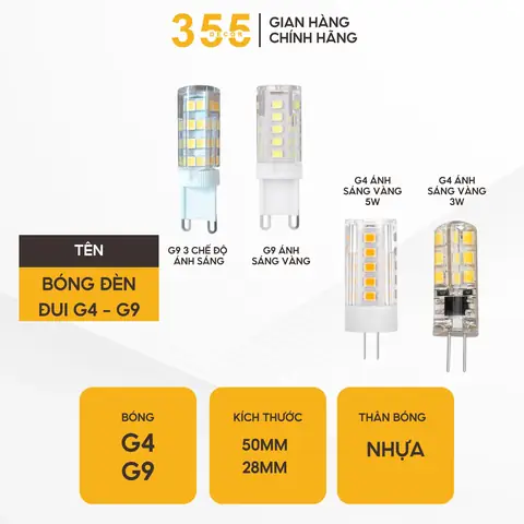 Bóng Đèn Led Đuôi Ghim G4