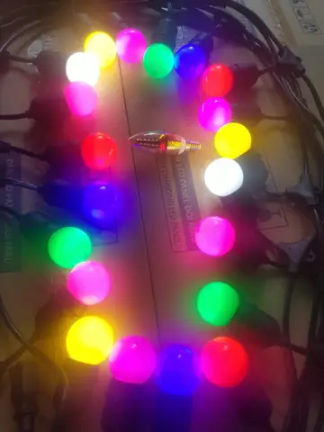 Bóng Đèn Led Màu Hồng