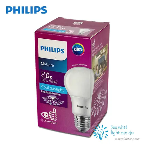 Bóng Đèn Led Philips 8w