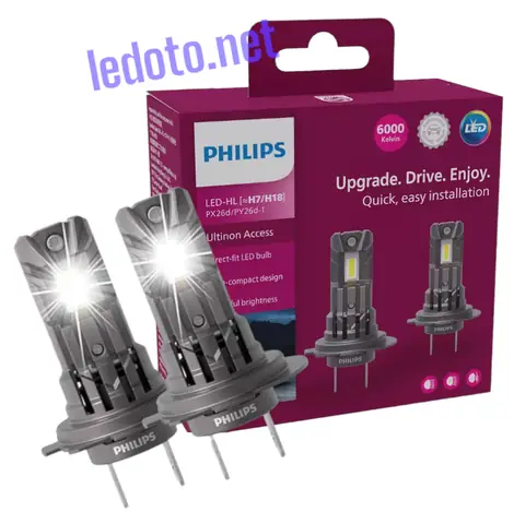 Bóng Đèn Led Philips H7