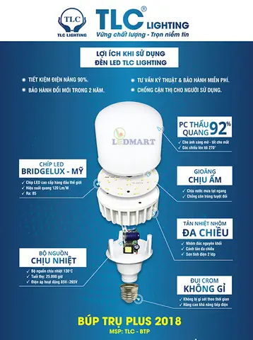 Bóng Đèn Led Tlc 30w