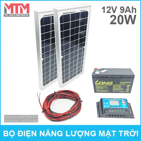 Bóng Đèn Năng Lượng Mặt Trời 20w