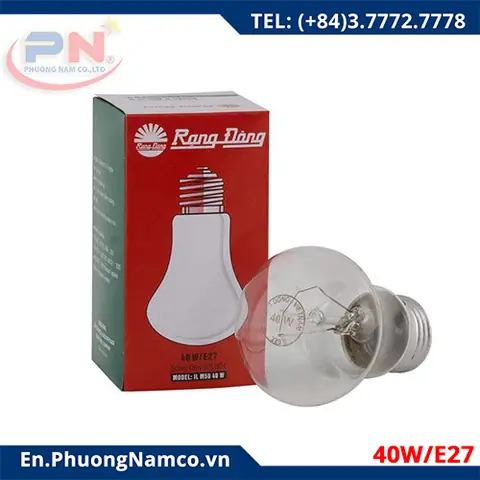 Bóng Đèn Sợi Đốt Rạng Đông 40w