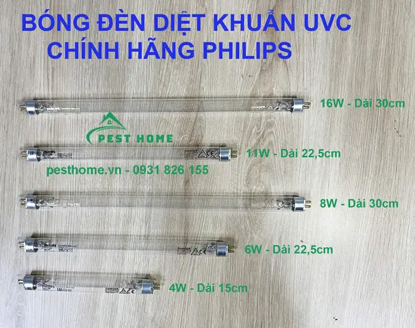 Bóng Đèn Uv Philips 6w