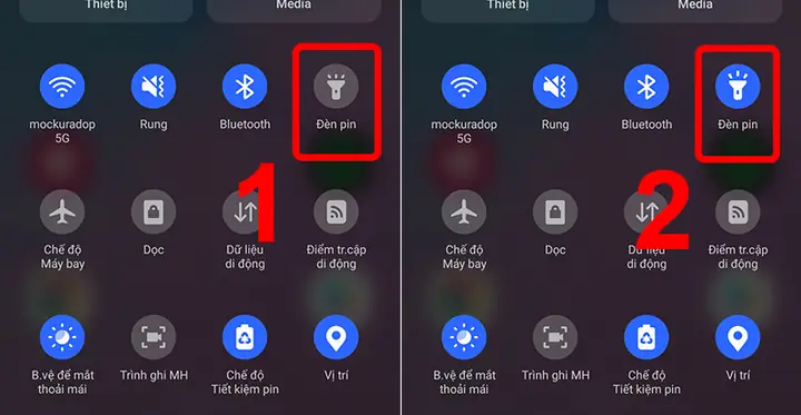 Cách Bật Đèn Pin Samsung J2