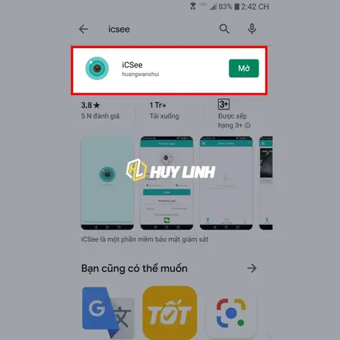 Cách Cài Đặt Camera Bóng Đèn Icsee