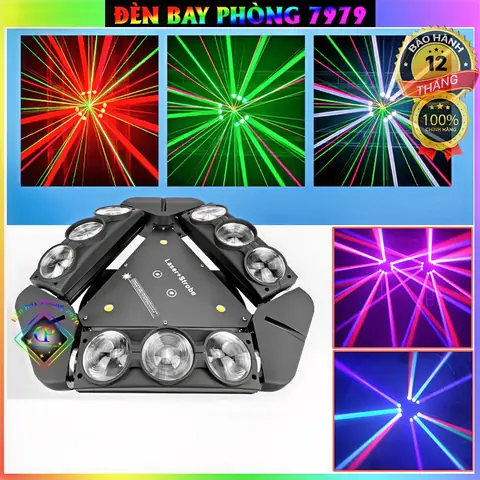 Cách Chỉnh Đèn Moving 9 Mắt