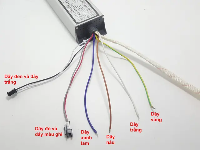 Cách Đấu Bộ Lưu Điện Cho Đèn Led