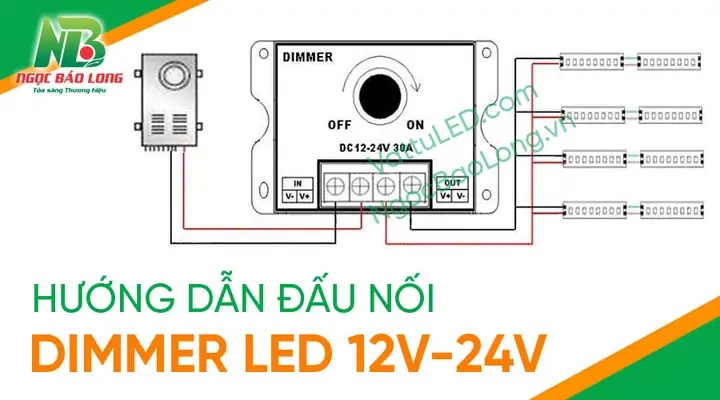 Cách Đấu Dimmer Đèn Led