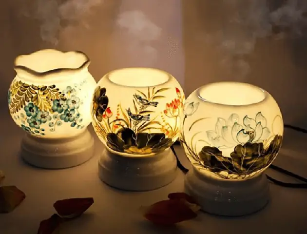 Cách Dùng Đèn Xông Tinh Dầu Sứ Thấu Quang