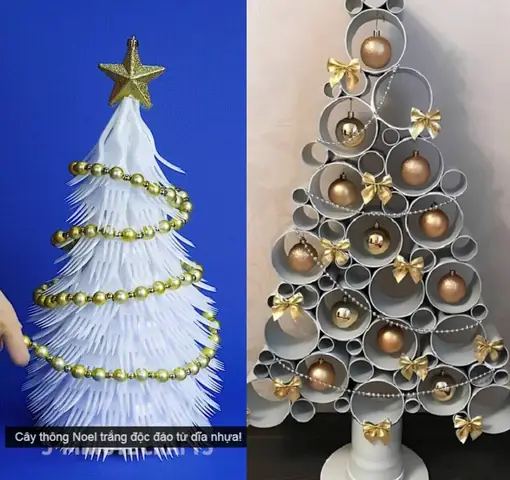 Cách Làm Cây Thông Bằng Đèn Nháy