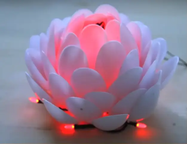 Cách Làm Đèn Bằng Muỗng Nhựa