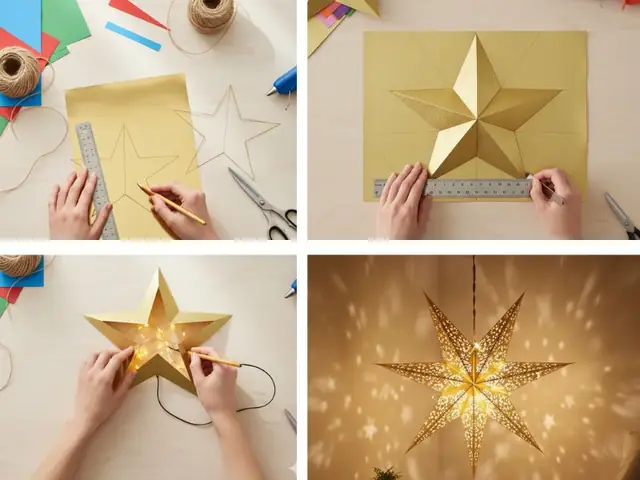 Cách Làm Đèn Ngủ Handmade Bằng Giấy