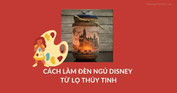 Cách Làm Đèn Ngủ Từ Lọ Thủy Tinh
