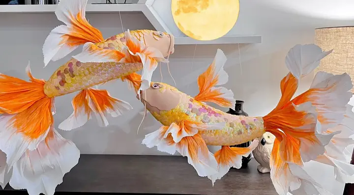 Cách Làm Lồng Đèn Cá Koi
