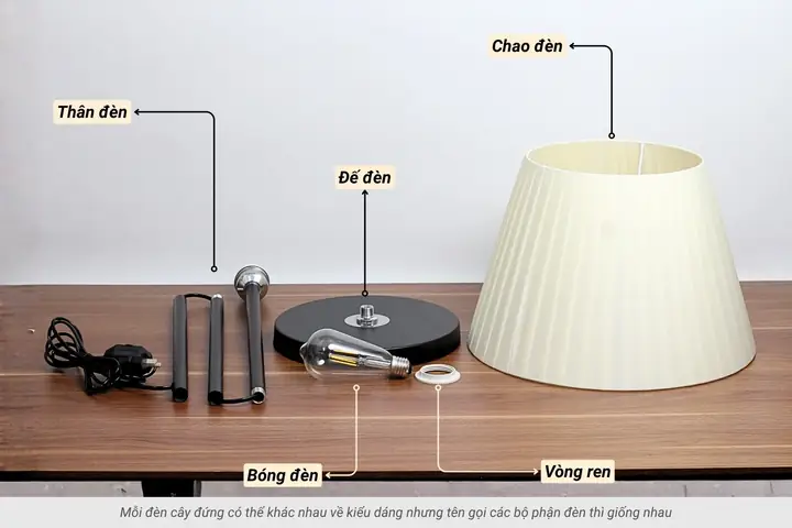 Cách Lắp Đèn Desk Lamp