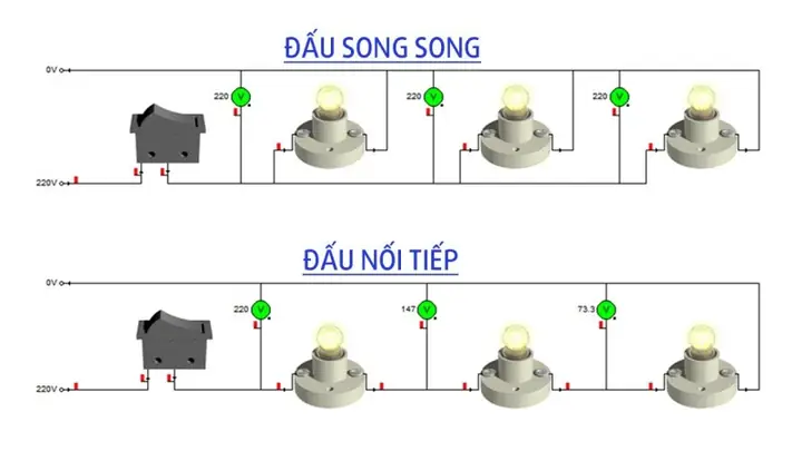 Cách Nối Bóng Đèn Nháy