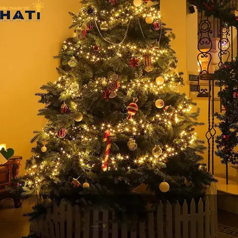 Cách Quấn Đèn Nháy Đẹp