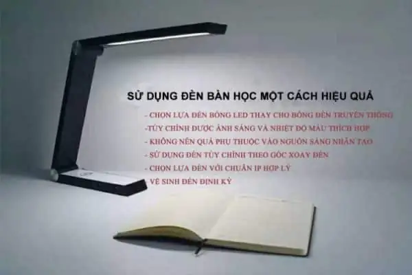 Cách Sử Dụng Đèn Bàn Học