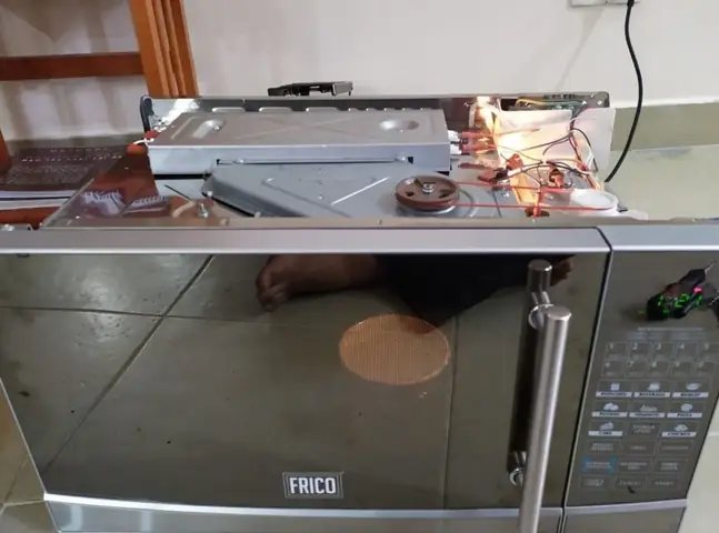 Cách Thay Bóng Đèn Lò Vi Sóng