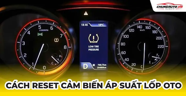 Cách Xóa Đèn Áp Suất Lốp Camry