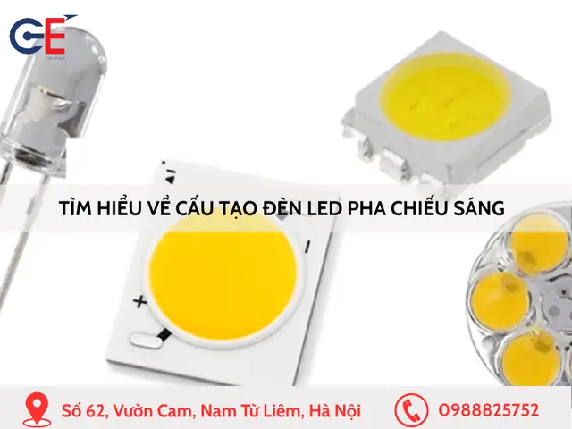 Cấu Tạo Đèn Led Chiếu Sáng