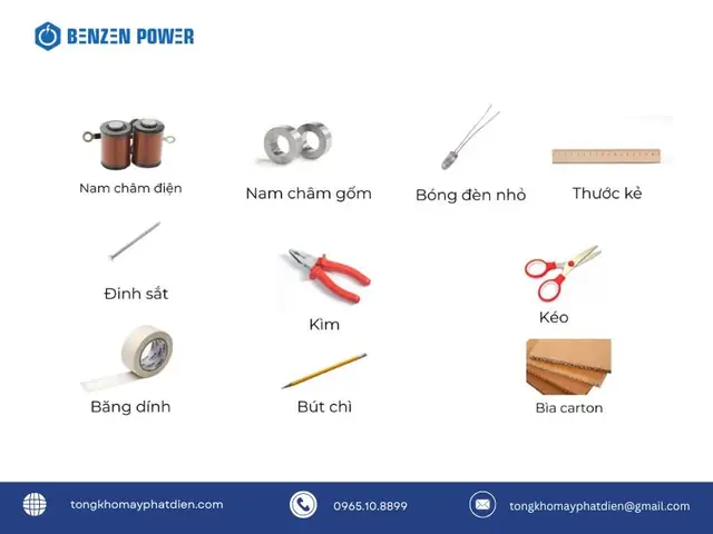 Chế Bóng Đèn Từ Nam Châm