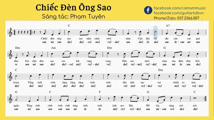 Chiếc Đèn Ông Sao Sáng Tác
