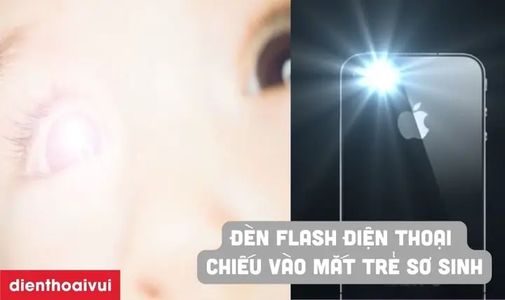 Chiếu Đèn Pin Vào Mắt